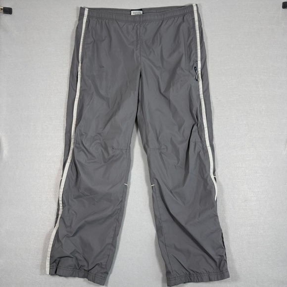 Abercrombie & Fitch Other - VTG 90's Abercrombie & Fitch Mens M 092 Track Pants Gray Gym Issue Mesh Lined